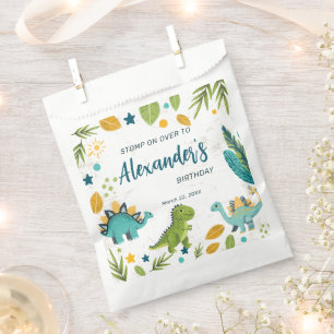 Sacolinha Partido Tiranossauro Jurássico Dinossauro Aniversá