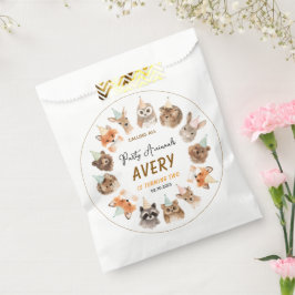 Sacolinha Party Animals 2nd Birthday | Cute Jungle Animal