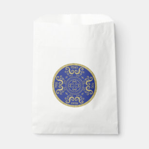Sacolinha Páscoa "Elegante Dourado" Goodie Favor Bag