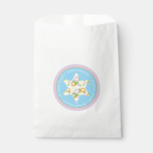 Sacolinha Páscoa "Pastel Flowers" Goodie Favor Bag