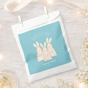 Sacolinha Páscoa Personalizada de Bunnies Delicados
