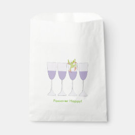Sacolinha Passagem "Sapo e Vinho" Goodie Favor Bag