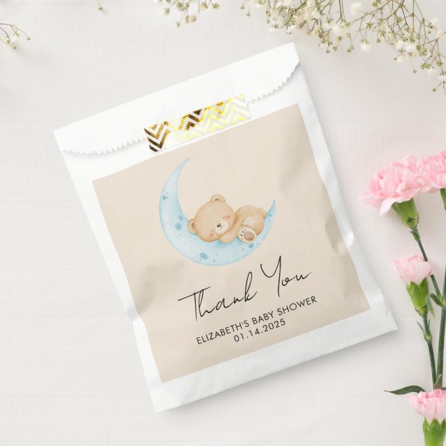 Sacolinha Pastel Balloon Baby Shower (Selado)