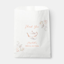 Sacolinha Pastel Blooms Bridal Tea