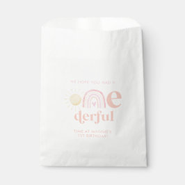 Sacolinha Pastel Pink Rainbow Pequena Senhorita ONE Maravilh