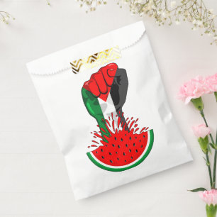 Sacolinha Pé de resistência da Palestina em Watermelon