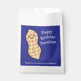 Sacolinha Pedra-Festa de aniversário-amendoim Cartoon-de-fru