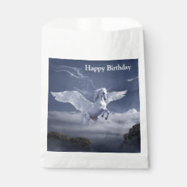 Sacolinha Pegasus em voo