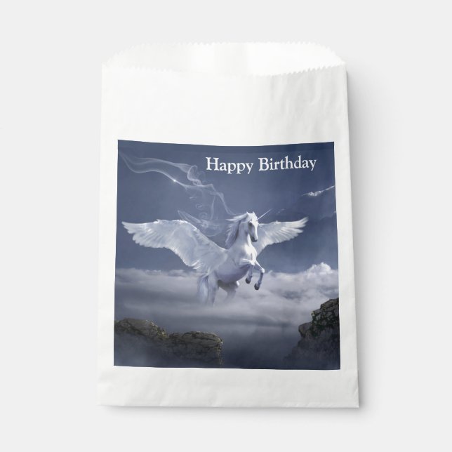 Sacolinha Pegasus em voo (Frente)