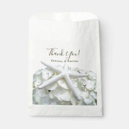 Sacolinha Peixe-Arado do Jardim Costeiro Hydrangea Obrigado