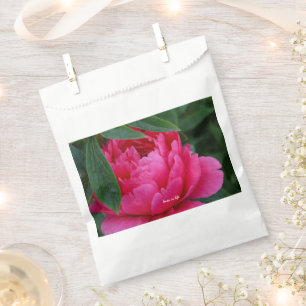 Sacolinha Peônia Rosa Tímida