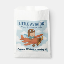 Sacolinha Pequena Criança de Avião Vermelho Cugado