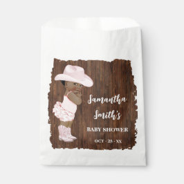 Sacolinha Pequena Festa de Chá de fraldas Ocidental de Garça