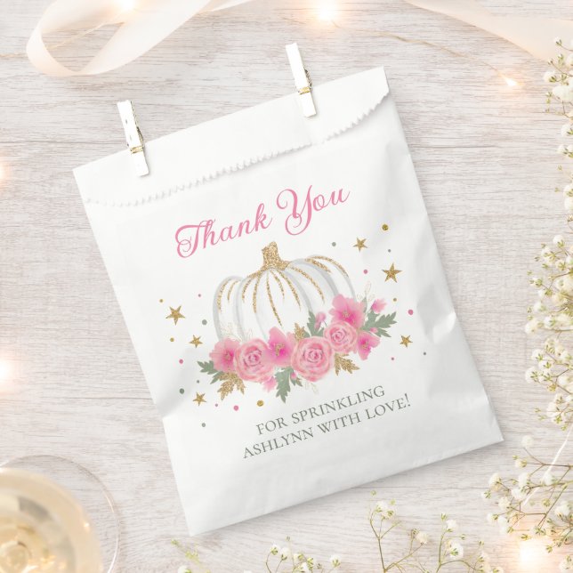 Sacolinha Pequena Garota da Abóbora, Bebê, Espelho Obrigado (Cortado)