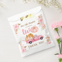 Pequena Garota Rosa-Rosa-Pumpkin Cai segundo anive