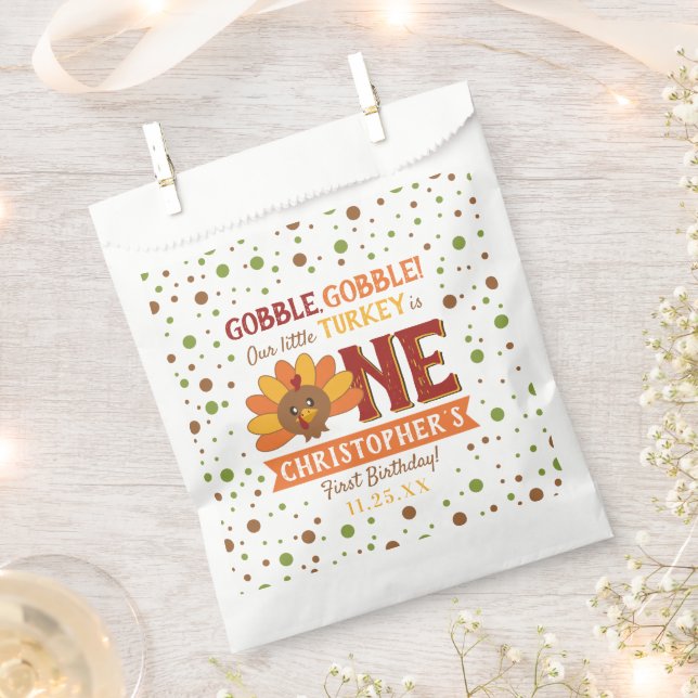 Sacolinha Pequena Turquia Cai no primeiro aniversario de Açã (Cortado)