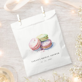 Sacolinha Pequeno-almoço de Noiva Padaria Macarons Franceses