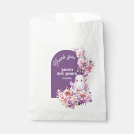 Sacolinha Pequeno Boo rosa obrigado chá de fraldas assustado