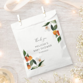 Sacolinha pequeno chá de fraldas floral bonito