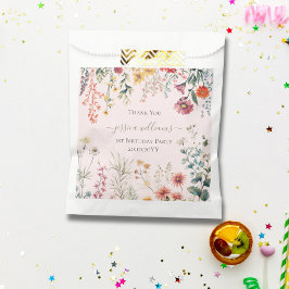 Sacolinha Pequeno Flor Selvagem Transformando Um primeiro an