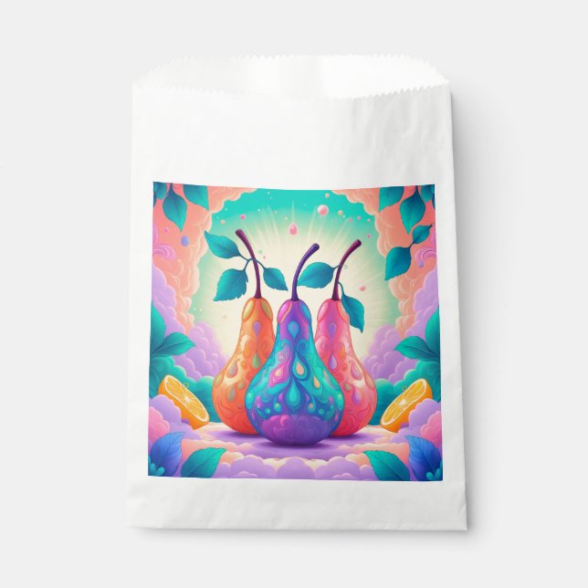 Sacolinha pera colorida (Frente)