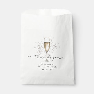 Sacolinha Pérolas Elegantes e Chá de panela Prosecco Obrigad