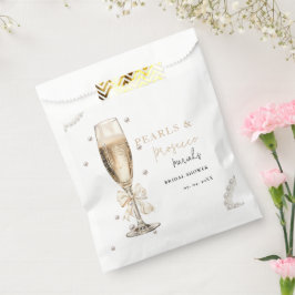 Sacolinha Pérolas & Prosecco  Chás de noiva