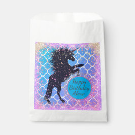 Sacolinha Personalização de Aniversário do Unicorn com Starr
