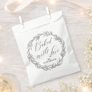 Sacolinha Personalizado Assado com Amor Elegante