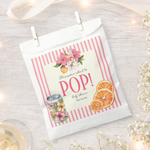 Sacolinha personalizado Pronto para Estourar Tropical Floral