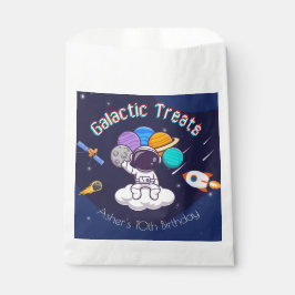 Sacolinha Personalized Astronaut Space Party Treats