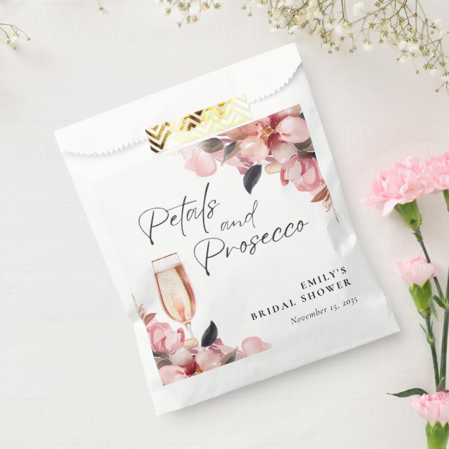 Sacolinha Petais e Chá de panela Floral Prosecco (Selado)