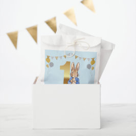 Sacolinha Peter o Coelho Primeiro Aniversário