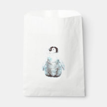 Pinguim-imperador Pequeno Aquarela