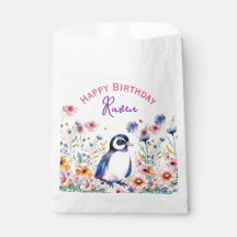 Pinguim no Aniversário da Menina das Flores Person