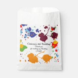 Sacolinha Pintura Colorida 9ª Festa de aniversário