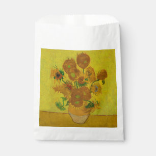 Sacolinha Pintura de 15 Girassóis de Vincent Van Gogh