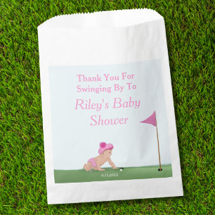 Sacolinha Pintura de Bebê Menina de Golfe Chamada Caddy Fest