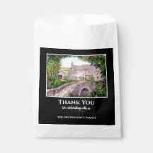 Pintura em Aquarela da Ponte de Pedra para Aquecim