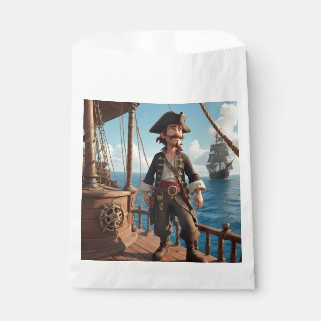 Sacolinha Pirate Birthday (Frente)