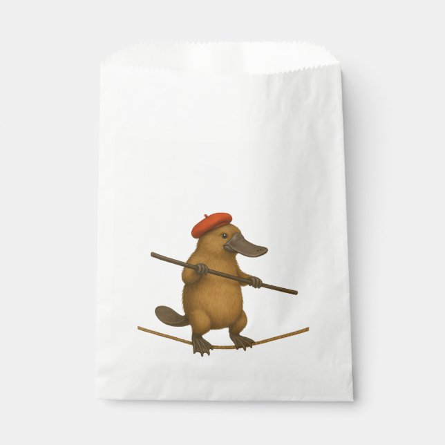 Sacolinha Plato platypus tightrope walker (Frente)