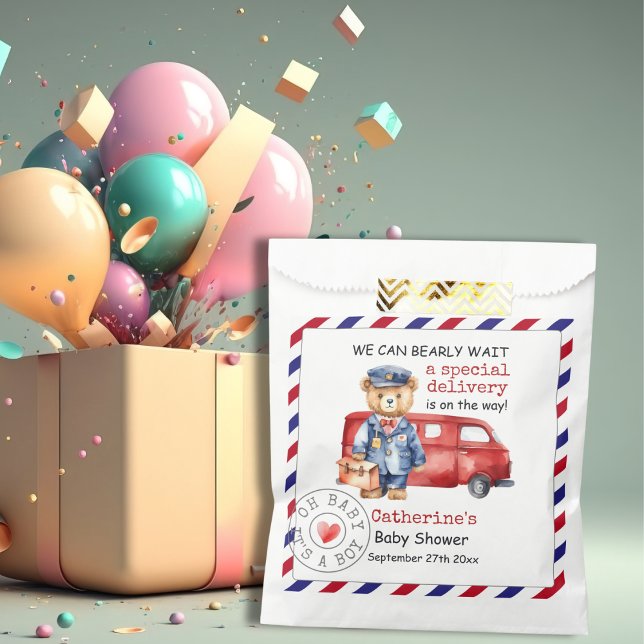 Sacolinha Podemos Esperar Chá de fraldas Especial de Entrega (Criador carregado)