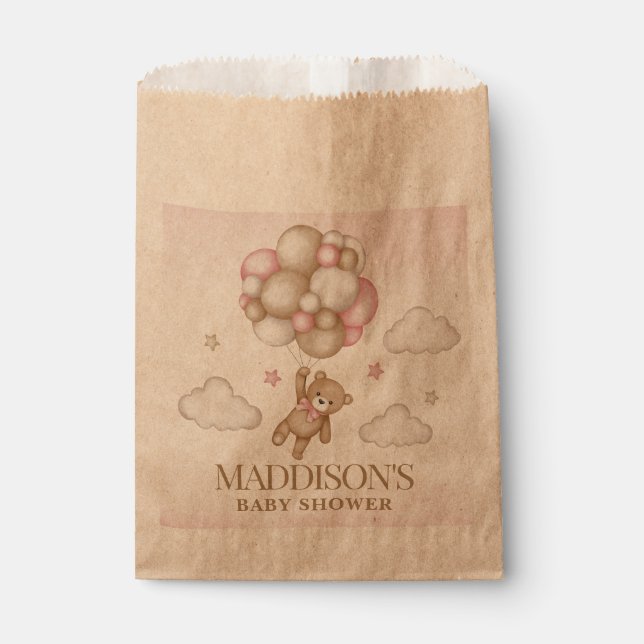 Sacolinha Podemos Esperar Chá de fraldas Favorecer Bolsas (Frente)