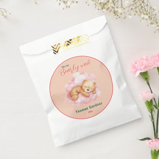 Sacolinha Podemos Esperar, Garoto, Chá de fraldas De Urso Bo (Selado)