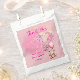 Sacolinha Podemos Esperar Hydrangeas Rosa E Balões