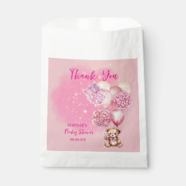 Sacolinha Podemos Esperar Hydrangeas Rosa E Balões