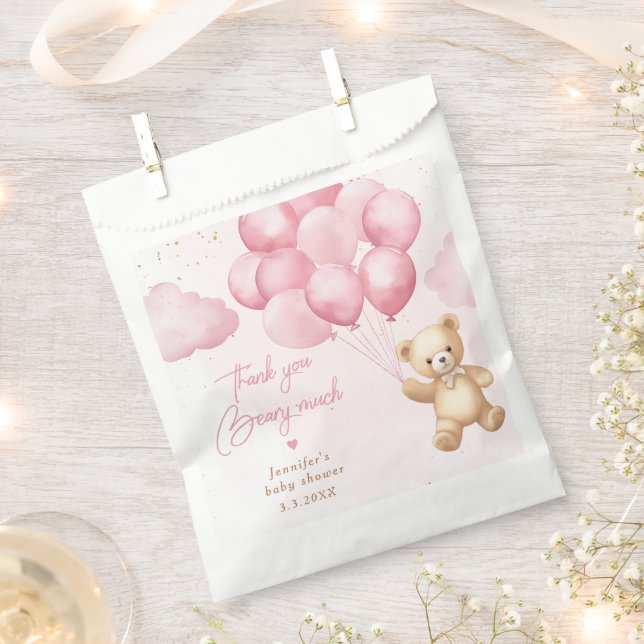 Sacolinha Podemos esperar o Teddy Urso obrigado que você beb (Cortado)