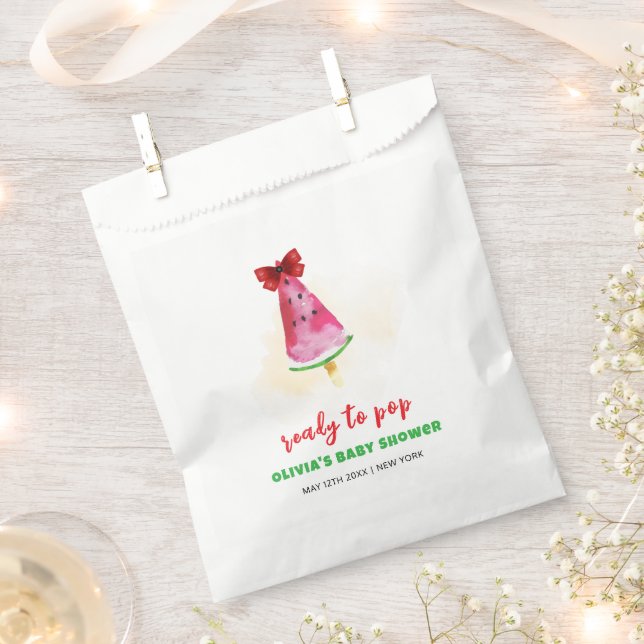 Sacolinha Popcicle de Verão Pronto Para Chá de fraldas Sorve (Cortado)