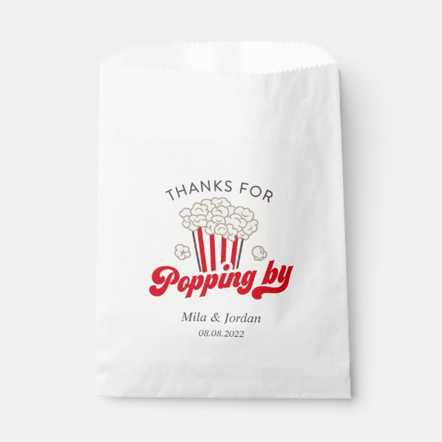 Sacolinha Popcorn Party Favor Gift Bag (Frente)