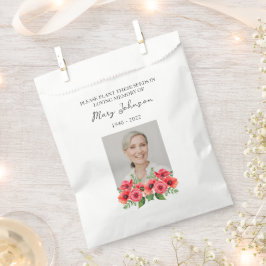 Sacolinha Poppy Seed Packet Memorial Funeral Favor Bag